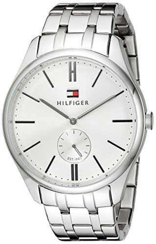 Tommy Hilfiger Men's 1791172 Analog Display Quartz Silver Watch