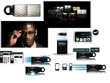 Jawbone ICON-Series Thinker Bluetooth Headset (Silver wheat)