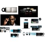 JawboneICON-SeriesThinkerBluetoothHeadset(Silverwheat)