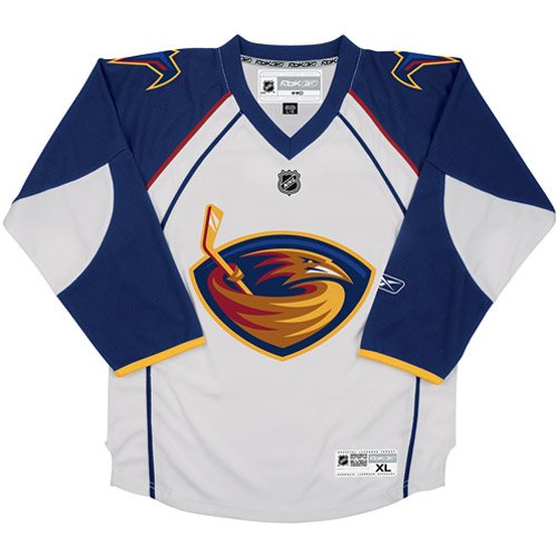 Reebok Atlanta Thrashers Youth Replica Road Jersey - Thrashers White Large/X Large