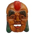 Happy Buddha Tribal Mask Wall Art