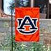 Auburn Tigers Orange Garden Flag and Yard Banner