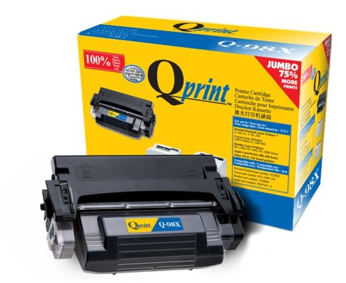 Q-Imaging Q-Print New Replacement Toner Cartridge for HP 92298X, Canon R74-1003-150, Brother TN9000, Apple M2473G / A (Q-98X)