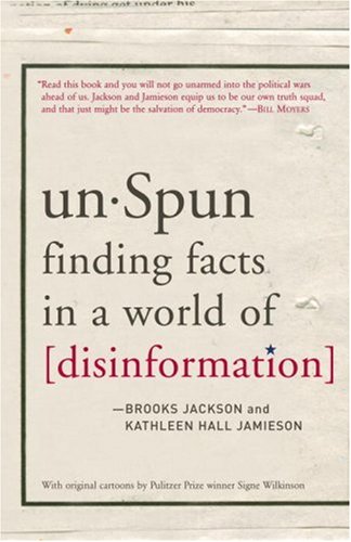 unSpun: Finding Facts in a World of Disinformation under Communication in The Books Store