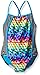 Speedo Women's Muscle Back Logo Endurance Lite Swimsuit, Zinnia, 7-8