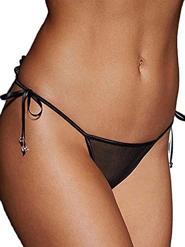Rekais Women's Sexy Lace G-strings Pack of 3