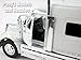 International Lone Star (Lonestar) Truck Diecast Metal 1/32 Scale Truck Model - WHITE