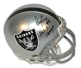 Ray Guy Oakland Raiders Autographed Mini Helmet with 3X SB Champs and #8 Inscription