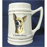 Chihuahua (Blonde) Ceramic Tankard