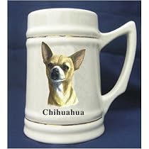 Chihuahua (Blonde) Ceramic Tankard