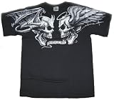 Good & Evil T-Shirt by Liquid Blue 100% Cotton short sleeve Shirt fits Teens & Adults