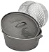 Outdoor Living : Bayou Classic 7412 12-Quart Cast Iron Dutch Oven with Dutch Oven Lid and Perforated Aluminum Basket