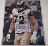 CHRIS LONG SIGNED AUTOGRAPHED 11X14 PHOTOGRAPH ST. LOUIS RAMS COA