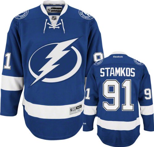 Steven Stamkos Jersey: Reebok #91 Tampa Bay Lightning Premier Jersey