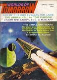Worlds of Tomorrow, April 1964 with Brian Aldiss' *The Dark Light-years* (Volume 2, No. 1) 