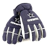 LICENSED NFL DALLAS COWBOYS TWO 2 TONE SKI GLOVES SIZE SMALL MEDIUM NEW