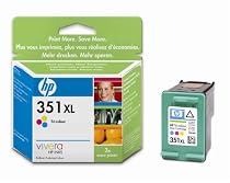 HP 351XL - Print cartridge - 1 x colour (cyan, magenta, yellow) - 580 pages