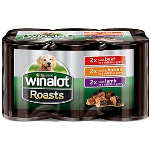 Winalot Roasts Selection Chunks in Gravy 6 x 400 g 