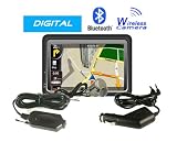 Navsgo GO829RV 4.3 digital portable GPS navigation with wireless backup camera system USA/Canada package