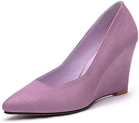 Laikajindun Delicate Women's Artificial Leather Simple Design Wedges