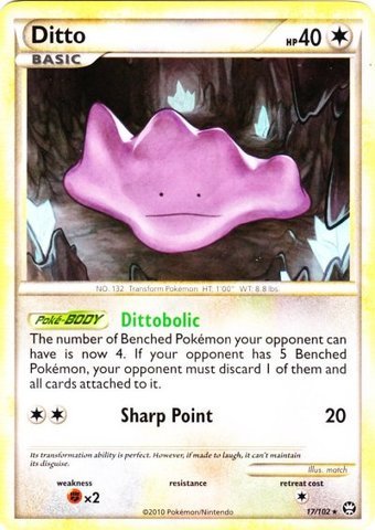 Pokemon - Ditto (17/102) - HS Triumphant