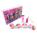 Palette de Maquillage, Princess DISNEY,Assortiment de 6 pièces de cosmétiques,