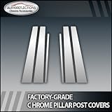 00-05 Cadillac Deville 6Pc Chrome Pillar Post Covers