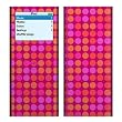 Pink Dots Design Decal Skin Sticker for Apple iPod nano 2G (2nd Generation) 2GB/ 4GB/ 8GB Player