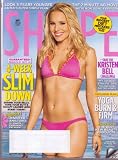 SHAPE Magazine (Sept 2010) Take the KRISTEN BELL Challenge