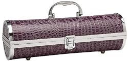 Croc Wine Purse Purple