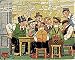 Vintage Bringing Up Father Playing Poker