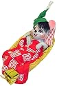 2006 Annalee 6" Cozy In Bed Mouse Christmas Figurine #772706