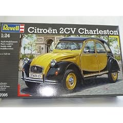 CITROEN 2CV 2 CV CHARLESTON GELB SCHWARZ 07095 7095 BAUSATZ KIT 1/24 REVELL MODELLAUTO MODELL AUTO