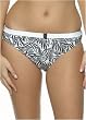 Calvin Klein. Fern Print contrast belted bikini bottom