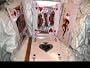 JUMBO SUPER LARGE PRINT POKER PLAYING CARDS, OVER 10 1/4" W x 14 1/2" L / Casino Blackjack Table Games, Gameroom Tournament Wall Art, Bar & Pub Decor, Dance Club & Wedding Party Contest Events, Movie Stage Props, Novelty Gaming Card Deck Collections and more