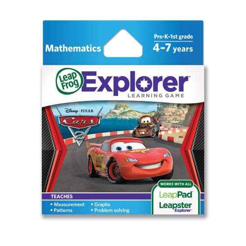 LeapFrog Explorer Learning Game: Disney-Pixar Cars 2 (works with LeapPad & Leapster Explorer) LeapFrog Explorer Learning Game: Disney-Pixar Cars 2 (works with LeapPad & Leapster Explorer)