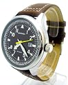 Sekonda Gents Brown Dial Date Strap WR Watch 3882
