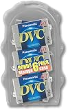 Panasonic Better 60-min. DVC Disc 6-pk. with Storage Case