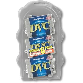 Panasonic Better 60-min. DVC Disc 6-pk. with Storage Case by Panasonic