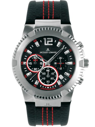 Jacques Lemans Herrenuhr POWERCHRONO 2010 1-1455A Preisvergleich