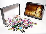 Photo Jigsaw Puzzle of Steel worker with open-hearth furnace from Science Photo Library