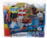 51DgsYT5VfL. SL160  Matchbox Deluxe Pop Up Playset Shark Escape Adventure Set