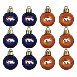 NFL Denver Broncos Mini Ornament 12-Pack