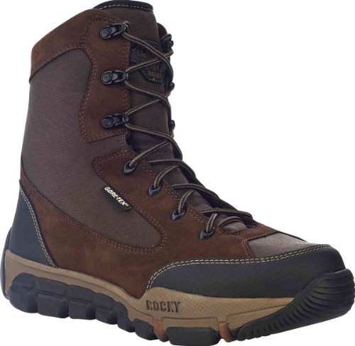 Men's Rocky Athletic Mobility Hunting Boots BROWN 9.5 W