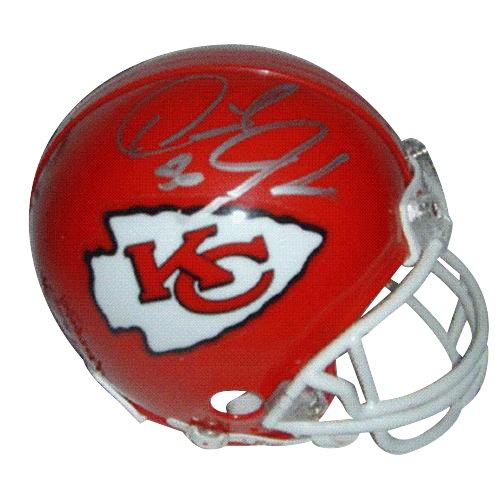 Derrick Johnson Autographed Kansas City Chiefs Mini Helmet