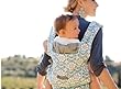 ERGObaby Carrier Petunia Pickle Bottom `Peaceful Portofino` (organic)
