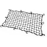 24"x36" PowerTye&reg; Mfg Extra Large Cargo Net featuring 10 Adjustable Hooks & Tight 2x2 Mesh, Black