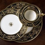 Wedgwood Black Astbury Dinnerware Place Setting 5-pc.
