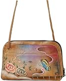 Anuschka Shoulder Bag - Premium Rose Antique Leather Handbags