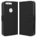 Google Pixel Case, TAURI [Stand Feature] Wallet Leather Case with Card Pockets Protective Case Flip Cover For Google Pixel - Black
